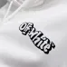 Off‑White Distorted Arrow Graphic Pullover Hoodie, White &amp; Black #B67853