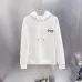 Off‑White Distorted Arrow Graphic Pullover Hoodie, White &amp; Black #B67853