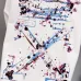 Off‑White Paint Splatter Arrow Pullover Hoodie, White &amp; Black #B67851