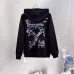 Off‑White Paint Splatter Arrow Pullover Hoodie, White &amp; Black #B67851