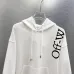 Off‑White Side Sleeve Logo Pullover Hoodie, Black White #B68265