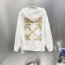Off‑White Tape Arrow Graphic Pullover Hoodie, Black White #B68263
