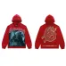 Godspeed Brand Black/Red Hoodie With Striking Doberman Graphic And Vintage Design #A54412