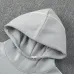 MOTOFA Embroidery Logo Hoodie Raglan Sleeve Pullover Light Grey, Black, Off White #B68602