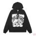Spider‑5 Men Fleece‑Lined 555 Graphic Zip‑Up Hoodie, Black #B67976