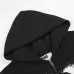 Spider‑5 Men Fleece‑Lined 555 Graphic Zip‑Up Hoodie, Black #B67976