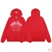 Spider‑5 Men Fleece‑Lined 555 Graphic Zip‑Up Hoodie, Bright Red #B67977