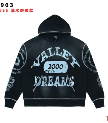 Vale Forever 2000 Vintage Tie‑Dye Sleeve Print Hoodie #B67489