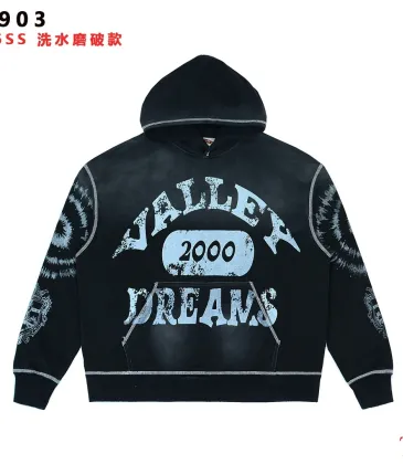 Vale Forever 2000 Vintage Tie‑Dye Sleeve Print Hoodie #B67489