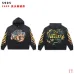 Vale Forever Dragon Flame Double‑Sided Print Vintage Hoodie #B67487