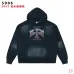 Vale Forever Vintage Wash Purple Cross Gothic Letter Hoodie #B67486