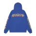 Valley State Flame Sun Graphic Pullover Hoodie, Blue Black #B68261