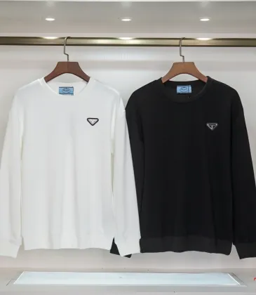 Prada Hoodies for MEN Black/White #A54510