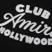 Amiri Club Hollywood Embroidered Zip‑Up Hoodie Jacket, Black #B67640