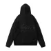 Amiri Colorful Rhinestone Script Zip‑Up Hoodie Jacket, Black #B67646