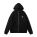 Amiri Minimal Logo Print Zip‑Up Hoodie Jacket, Black #B67645