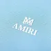 Amiri Small Logo Pullover Hoodie, Baby Blue &amp; Black #B67649