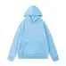 Amiri Small Logo Pullover Hoodie, Baby Blue &amp; Black #B67649