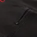 Balenciaga Dirac Equation Embroidered Zip‑Up Hoodie, Washed Black &amp; Red #B67629