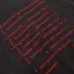 Balenciaga Dirac Equation Embroidered Zip‑Up Hoodie, Washed Black &amp; Red #B67629