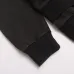 Balenciaga Logo Embroidered Distressed Zip‑Up Hoodie Jacket, Black #B67630