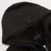 Balenciaga Logo Embroidered Distressed Zip‑Up Hoodie Jacket, Black #B67630