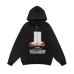 Balenciaga Print Zip‑Up Hoodie Jacket Men Loose Casual Hooded Sweatshirt Black #B67627