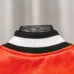 Balenciaga Red Faux Leather NBA 10 Heavy Embroidery Varsity Jacket #B68987