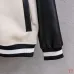 Balenciaga Runway Wool Leather Sleeve Varsity Jacket #B68986