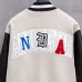 Balenciaga Runway Wool Leather Sleeve Varsity Jacket #B68986