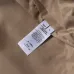 Burberry Blue Embroidered Logo Hooded Windbreaker Jacket, Khaki #B68290