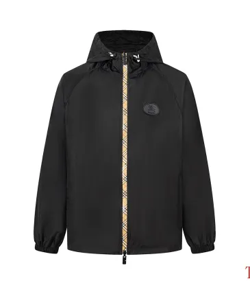 Burberry Check Placket Nylon Hooded Jacket #B68994