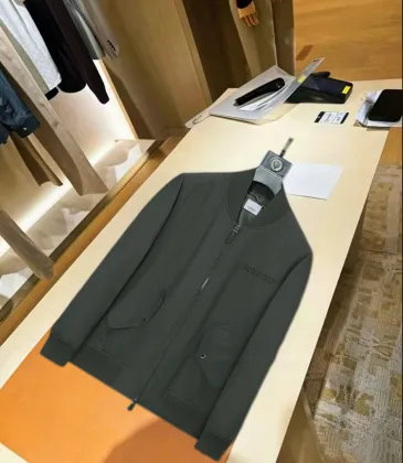 Burberry Embroidered Logo Bomber Jacket, Army Green #B68293