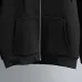 Burberry Full Zip Hooded Jacket With Check Lining Inside Hood, Black #B69217