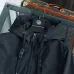 Burberry Knight Print Hooded Windbreaker Jacket, Black #B68297
