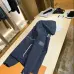 Burberry Letter Print Hooded Windbreaker Jacket, Navy Blue #B68298