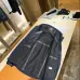 Burberry Letter Print Hooded Windbreaker Jacket, Navy Blue #B68298