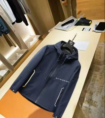 Burberry Letter Print Hooded Windbreaker Jacket, Navy Blue #B68298 Burberry Letter Print Hooded Windbreaker Jacket, Navy Blue #B68298