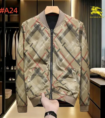 Burberry Men’s Collared Zip‑Up Jacket #B67685