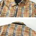 Burberry Men’s Collared Zip‑Up Jacket, Vintage Check &amp; Solid Black #B67684