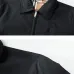 Burberry Men’s Collared Zip‑Up Jacket, Vintage Check &amp; Solid Black #B67684