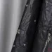 Chrome Hearts Black Faux Leather Heavy Embroidery Varsity Jacket #B68985