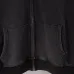 Chrome Hearts Full Zip Hooded Jacket With Cross Print On Sleeves, Vintage Black #B69219