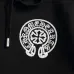 Chrome Hearts Horseshoe Logo Zip‑Up Hoodie Streetwear Jacket Black #B67654