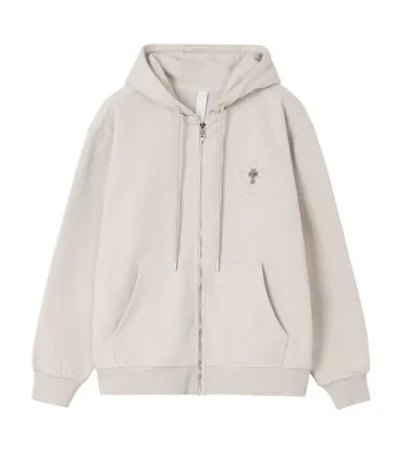 Chrome Hearts Jackets for Men Beige/Black #A54615