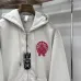 Chrome Hearts Zip Hoodie Red &amp; Yellow Cross Print Front &amp; Back, Multi Colors #B68592