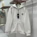 Chrome Hearts Zip Up Hoodie Colorful Circular Print, Off White &amp; Black #B68590