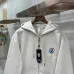 Chrome Hearts Zip Up Hoodie Colorful Circular Print, Off White &amp; Black #B68590