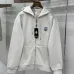 Chrome Hearts Zip Up Hoodie Colorful Circular Print, Off White &amp; Black #B68590