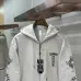 Chrome Hearts Zip Up Hoodie Scroll Print On Sleeves, Off White &amp; Black #B68588